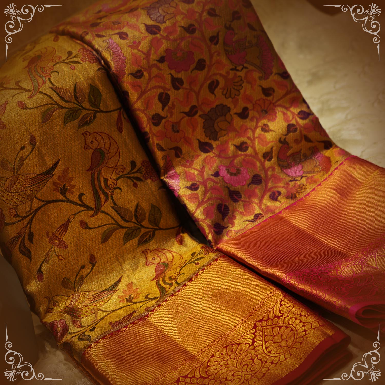 Banarasi Kora Saree